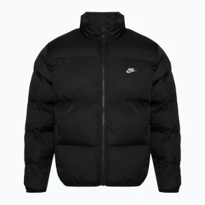 Kurtka ocieplana męska Nike Sportswer Club Puffer black/white