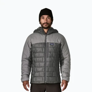 Kurtka ocieplana męska Patagonia Hi-Loft Nano Puff Hoody forge grey