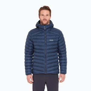 Kurtka ocieplana męska Rab Cirrus Alpine tempest blue Granatowy