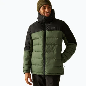 Kurtka ocieplana męska REGATTA Aldthron olive night/black