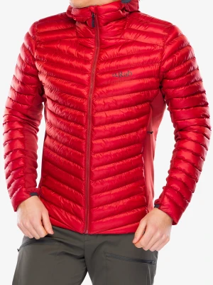 Kurtka ocieplana Rab Cirrus Flex Hoody - tuscan red