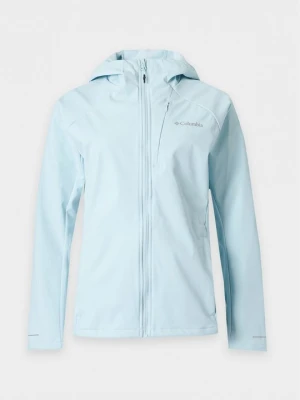 Kurtka softshell Columbia jasnoniebieski