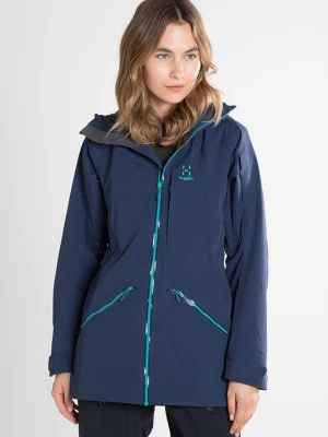 Kurtka Outdoor Haglöfs granatowy