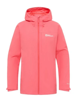 Kurtka Outdoor Jack Wolfskin koralowy