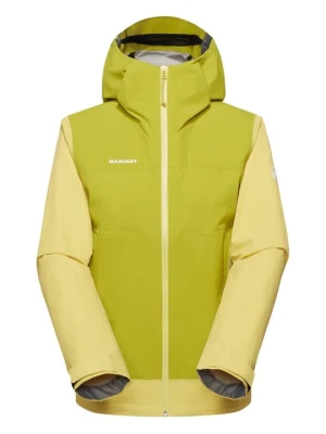 Kurtka hardshell Mammut żółty