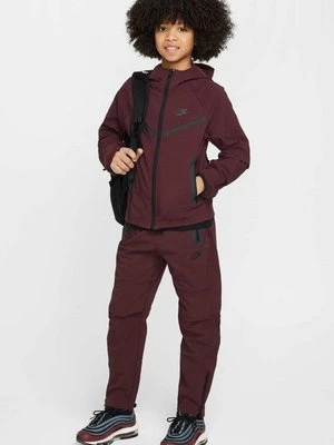Kurtka Outdoor Nike bordowy