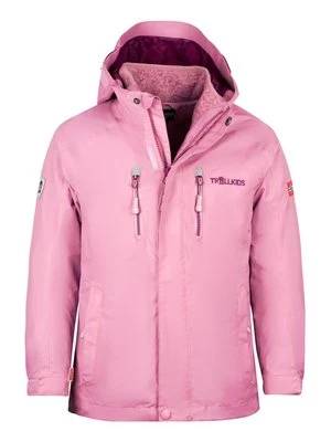 Kurtka Outdoor Trollkids mauve