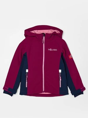 Kurtka Outdoor Trollkids mauve
