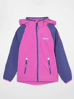 Kurtka Outdoor Trollkids różowy