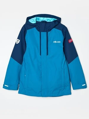 Kurtka Outdoor Trollkids niebieski