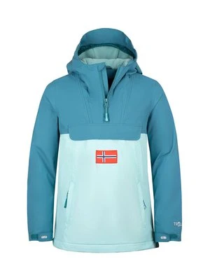 Kurtka Outdoor Trollkids niebieski
