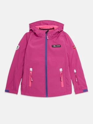 Kurtka Outdoor Trollkids ciemnoliliowy