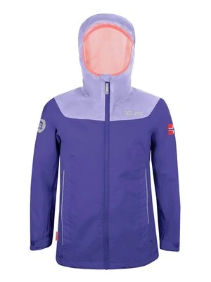 Kurtka Outdoor Trollkids ciemnoliliowy