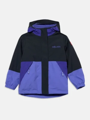 Kurtka outdoor Trollkids fioletowy