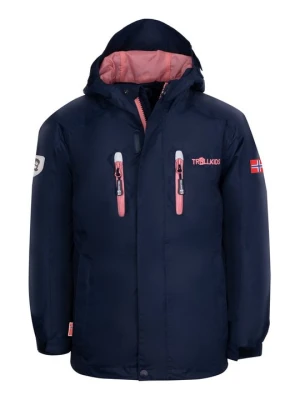 Kurtka Outdoor Trollkids granatowy