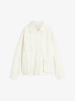 Kurtka oversize BonPrix beżowy