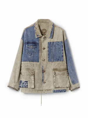 Kurtka parka hybrydowa Desigual