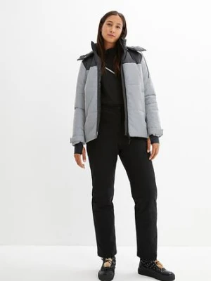 Kurtka pikowana funkcyjna, odblaskowa bonprix