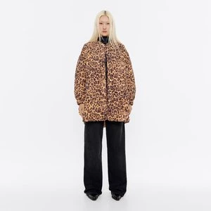 Kurtka pikowana Leopard naturalna BIMBA Y LOLA