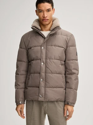 Kurtka pikowana Newton w kolorze taupe Joop