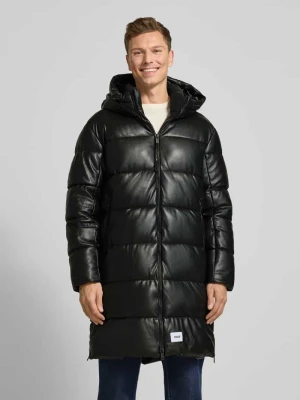 Kurtka pikowana o dłuższym kroju model ‘EMMET’ khujo