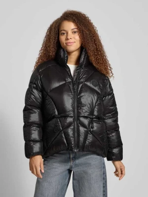 Kurtka pikowana o kroju oversized model ‘FRESIA-1’ Hugo Blue