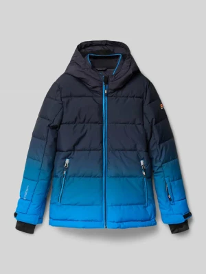 Kurtka pikowana o kroju regular fit z aplikacją z logo Killtec