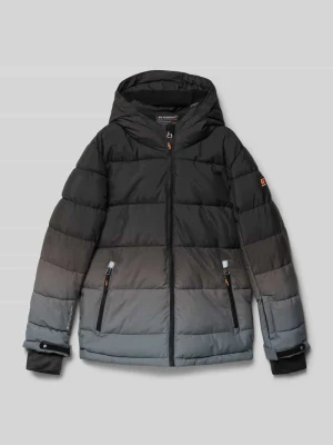 Kurtka pikowana o kroju regular fit z aplikacją z logo Killtec
