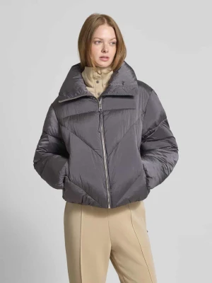 Kurtka pikowana o kroju regular fit z błyszczącej tkaniny model ‘PADILENA’ Boss Orange