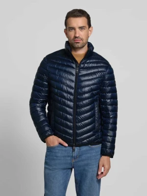 Kurtka pikowana o kroju regular fit z detalami z siateczki Tom Tailor