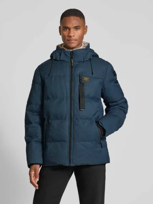 Kurtka pikowana o kroju regular fit z dodatkiem wiskozy model ‘YET’ PME Legend