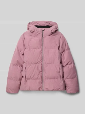 Kurtka pikowana o kroju regular fit z imitacji puchu z naszywką z logo Killtec