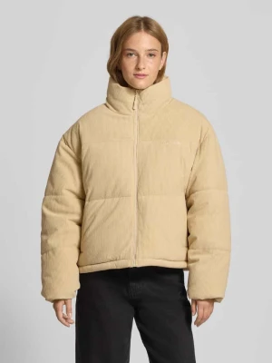 Kurtka pikowana o kroju regular fit z imitacji sztruksu Review