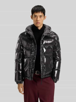 Kurtka pikowana o kroju regular fit z kapturem model ‘BARO’ HUGO