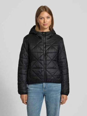 Kurtka pikowana o kroju regular fit z kapturem model ‘FANDINE-1’ HUGO