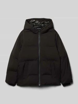 Kurtka pikowana o kroju regular fit z kapturem model ‘Kaito’ jack & jones