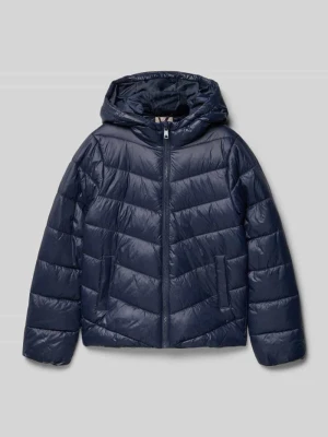 Kurtka pikowana o kroju regular fit z kapturem model ‘KAJSA’ Only
