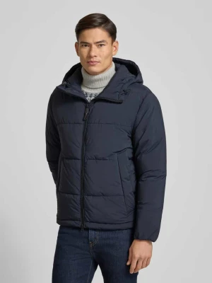 Kurtka pikowana o kroju regular fit z kapturem model ‘SMOOTH’ Strellson