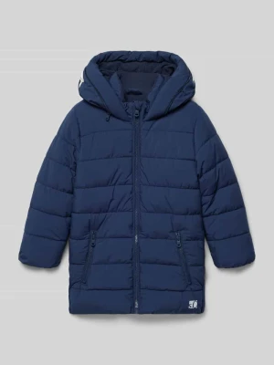 Kurtka pikowana o kroju regular fit z kapturem s.Oliver RED LABEL