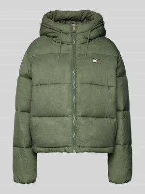 Kurtka pikowana o kroju regular fit z kapturem Tommy Jeans