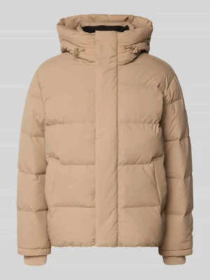 Kurtka pikowana o kroju regular fit z kapturem Tommy Jeans