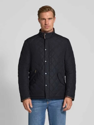 Kurtka pikowana o kroju regular fit z kieszeniami z patką model ‘POWELL’ Barbour