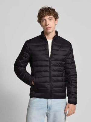 Kurtka pikowana o kroju regular fit z kieszeniami zapinanymi na zamek błyskawiczny model ‘GAVIN’ Only & Sons