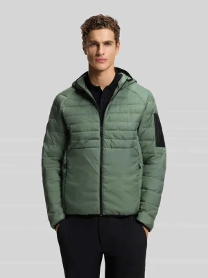 Kurtka pikowana o kroju regular fit z kieszeniami zapinanymi na zamek błyskawiczny model ‘URBANEX’ BOSS Green