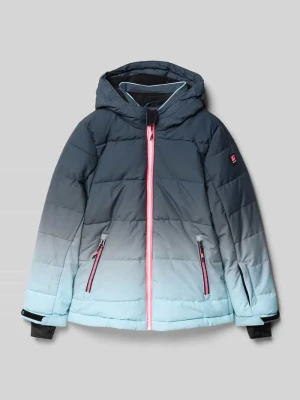 Kurtka pikowana o kroju regular fit z naszywką z logo Killtec