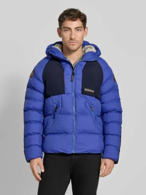 Zdjęcie produktu Kurtka pikowana o kroju regular fit z naszywką z logo model ‘MOESA’ Napapijri