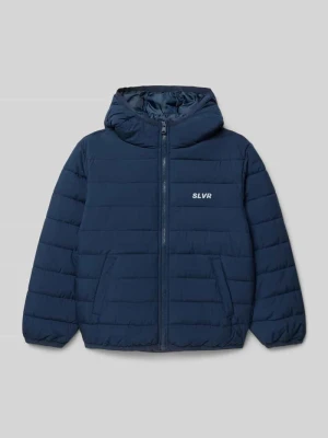 Kurtka pikowana o kroju regular fit z odblaskowym nadrukiem s.Oliver RED LABEL