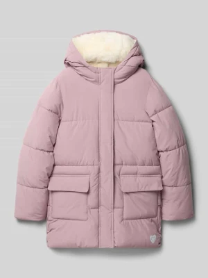 Kurtka pikowana o kroju regular fit z odblaskowym nadrukiem s.Oliver RED LABEL