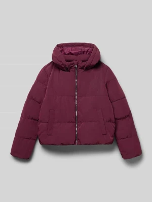 Kurtka pikowana o kroju regular fit z odpinanym kapturem model ‘DOLLY’ Only