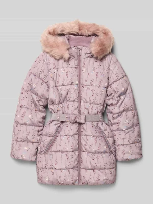 Kurtka pikowana o kroju regular fit z ozdobnym paskiem s.Oliver RED LABEL